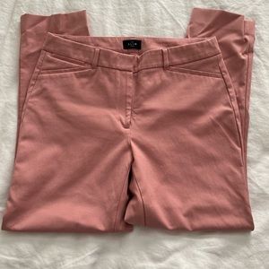 White House Black Market The Slim Ankle Pants Size 10 Light Pink
